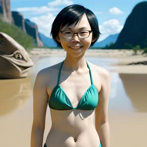 A.I. China Bikini Teen on Dino Island-d7rdfkb247.jpg