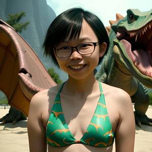 A.I. China Bikini Teen on Dino Island-c7rdfmwp6y.jpg