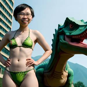 A.I. China Bikini Teen on Dino Islandb7rdfkd4g5.jpg