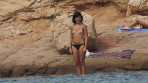 Sardinia italy brunette teen on beach voyeur spy x259-17rfvm9wva.jpg