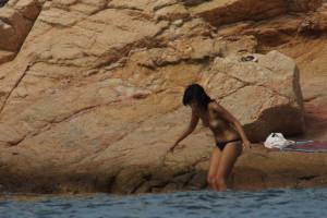 Sardinia italy brunette teen on beach voyeur spy x259u7rfv68dr7.jpg