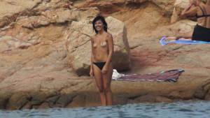 Sardinia italy brunette teen on beach voyeur spy x259-57rfvl1eem.jpg