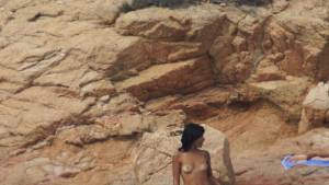 Sardinia italy brunette teen on beach voyeur spy x259-k7rfv8wx3h.jpg