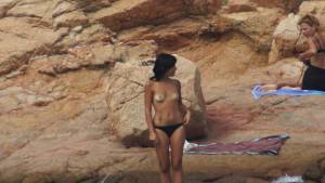 Sardinia italy brunette teen on beach voyeur spy x259m7rfv8kp70.jpg