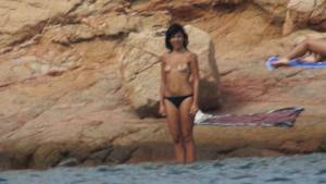 Sardinia italy brunette teen on beach voyeur spy x259-n7rfvmloxb.jpg