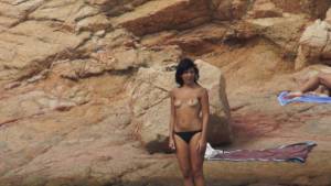 Sardinia italy brunette teen on beach voyeur spy x259-m7rfvmir7t.jpg