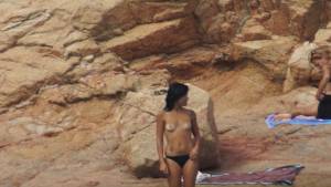 Sardinia italy brunette teen on beach voyeur spy x25927rfv8co2b.jpg