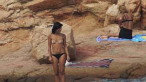 Sardinia italy brunette teen on beach voyeur spy x259-g7rfv9t2yz.jpg