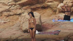 Sardinia italy brunette teen on beach voyeur spy x259-k7rfvkxnof.jpg