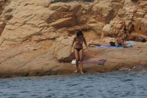 Sardinia italy brunette teen on beach voyeur spy x259-k7rfv66seh.jpg