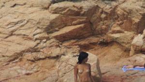 Sardinia italy brunette teen on beach voyeur spy x259-w7rfv9divp.jpg