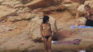 Sardinia italy brunette teen on beach voyeur spy x259-47rfv8mgit.jpg