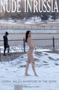 Nude-In-Russia Sasha K - Walks Barefoot In The Snow - x33-p7rqgipdad.jpg