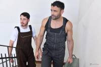 Ania Kinski DPed by repairmen - Aug 15 j7s1lfta6k