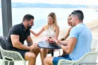 Veronica Leal, Rebecca Volpetti DPed by the pool - Aug 22 b7s2lqtmcv