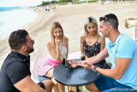 Veronica Leal, Rebecca Volpetti DPed by the pool - Aug 22 b7s2lquioh