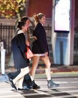 Shailene Woodley & Zoë Kravitz dinner at Buvette in NYC - Oct 22 n7s7dq05uk