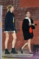 Shailene Woodley & Zoë Kravitz dinner at Buvette in NYC - Oct 22 47s7dqpot5