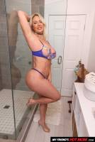 Sexy Blonde MILF Jenna Starr takes her son