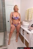 Sexy Blonde MILF Jenna Starr takes her son