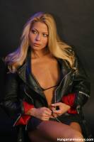 Adriana Malkova - Leather jacket - Hungarian Honeys b7sk6xc5ja