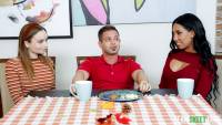 Kona Jade & Selina Imai - Sharing a Turkey and Cum - Jan 19 z7slgrx6hn