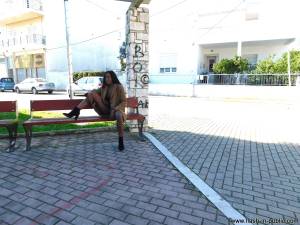 Maria F - New Girl (Black) - Naked In Athens Greece m7smaqoy5o