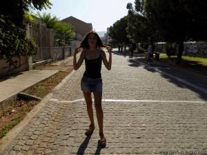 Nora A - Teasing Greek Cocks In Monastiraki ATH Greece n7sma9nn6u