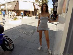 Nora A - Greece - Flashing Pussy Around Ermou & Athinas Street b7smbeoawx