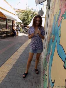 Nora A - Teasing Greek Cocks In Monastiraki ATH Greece a7smajpprz