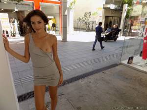 Nora A - Greece - Flashing Pussy Around Ermou & Athinas Street x7smbfhbpa