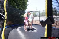 Billie Jean Austin gives her son